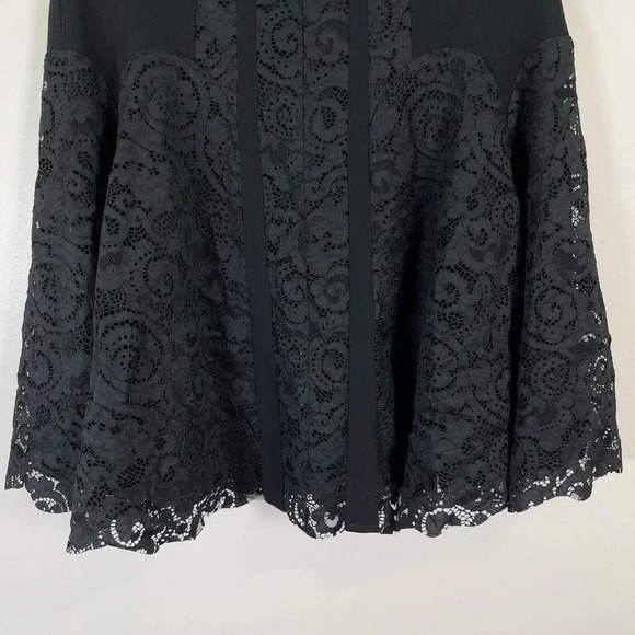 Diane  Von Furstenberg Radella Lace Panel Skirt - Picture 13 of 14